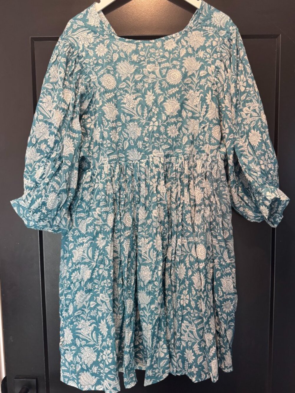 NWT - Daughters of India - Kyra Mini Dress Size XL (Ocean Blue) - Picture 6 of 6